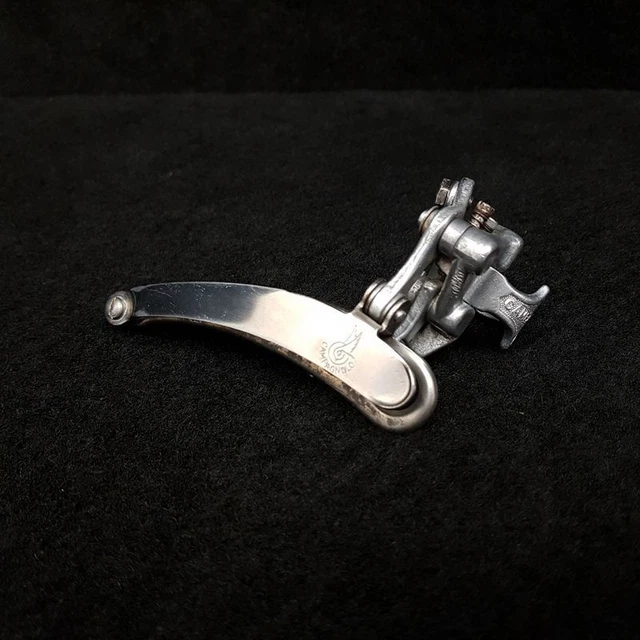Dérailleur Avant Campagnolo Record Carbone/Titane 10 Vitesses - Pince Brasée 35mm
