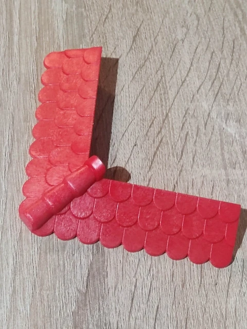 Toit Playmobil Toit Carré Ref 4300 6307 3449 Musée Médiéval Gare Routière