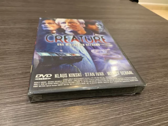 Creature DVD Klaus Kinski Stan Ivar Wendy Schaal Scellé Neuf