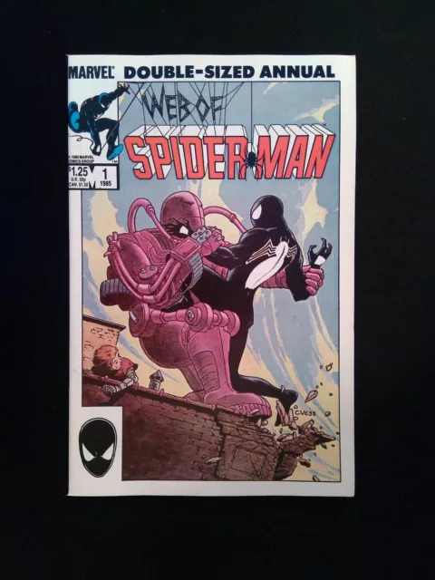 Web of Spider-Man Annual #1  MARVEL Comics 1985 VF+