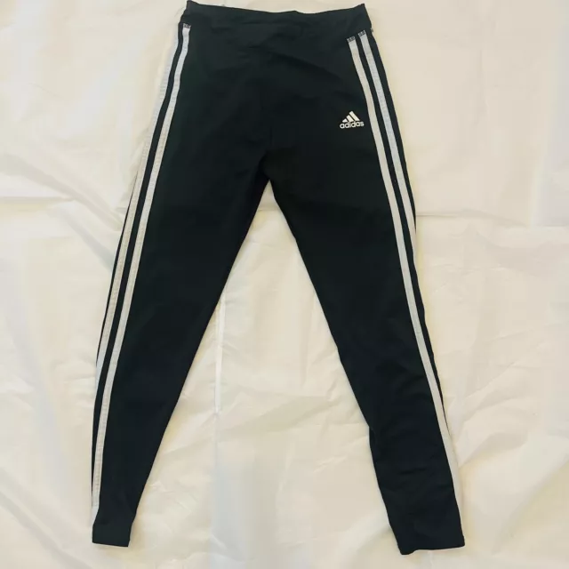 ADIDAS YOUTH GIRLS 3 Stripe Tight Leggings Jogger Athletic New $17.49 -  PicClick