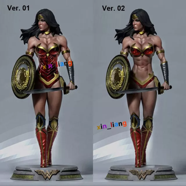1/6 1/8 1/4 Wonder Woman 3D Print Figure GK Model Kit Unpainted Unassembled GK