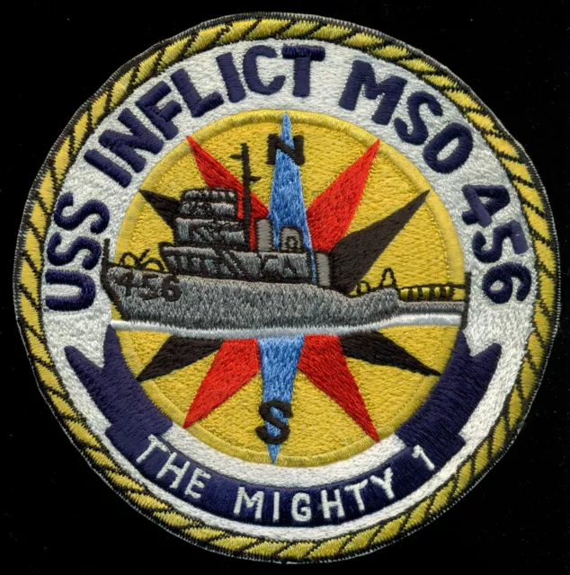 USN USS Inflict MSO-456 Patch Q-2