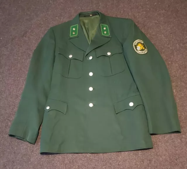 WEST GERMAN POLIZEI Tunic Jacket Uniform shirt Postwar Police Bayer ...