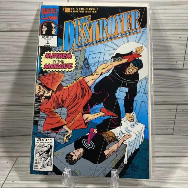 THE DESTROYER ISSUE #2 MARVEL JAN  1992 The Adventures Of Remo And Chiun