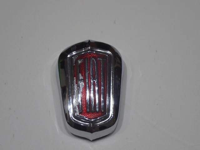 STEMMA FREGIO LOGO GIANNINI in Metallo Smaltato per FIAT 500 126