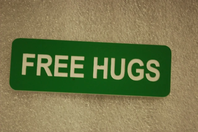 FREE HUGS   (Fun Badges)