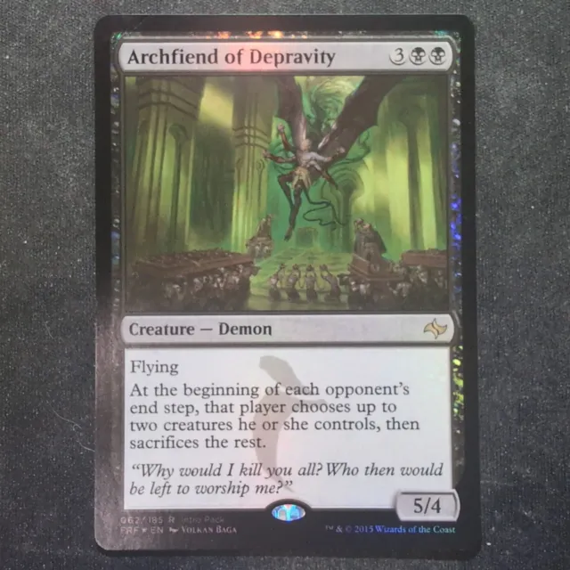 Archfiend of Depravity - Intro Pack Foil - Fate Reforged (MTG)