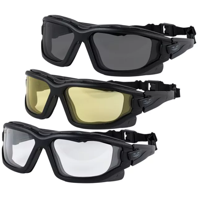 Valken: V-Tac Goggles - Full Seal, Anti-Fog Goggles w/ 3 Lens - NEW!
