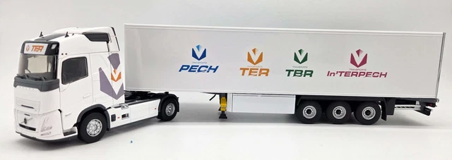ELIGOR - VOLVO FH4 4x2 2020 mit Planenanhänger 3 Achsen - Transport LEROY MER