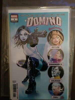 Domino Annual #1 Marvel Comics Origin Of Posse Rejex Gail Simone Greg Land 92618