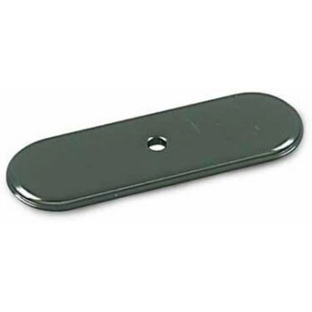 Amerock BP76248-BN negro níquel 3" oblongo gabinete perno placa posterior
