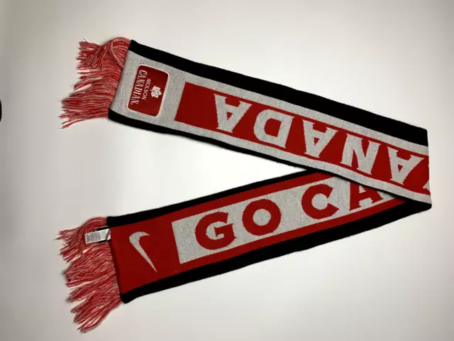 Hockey Go Canada Go Nike Fans Scarft Team Canada