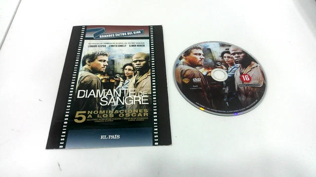 BLOOD DIAMOND DVD Leonardo Dicaprio Jennifer Connelly Djimon Hounsou £ ...