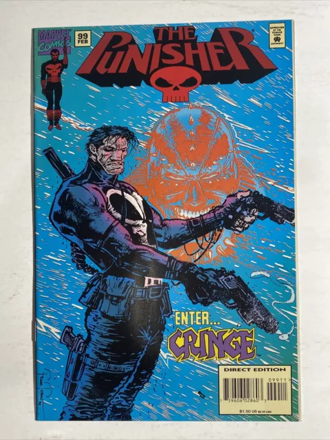 The Punisher #99 NM - Frank Teran Cover - 1995 - Low Print Late Issue Combine