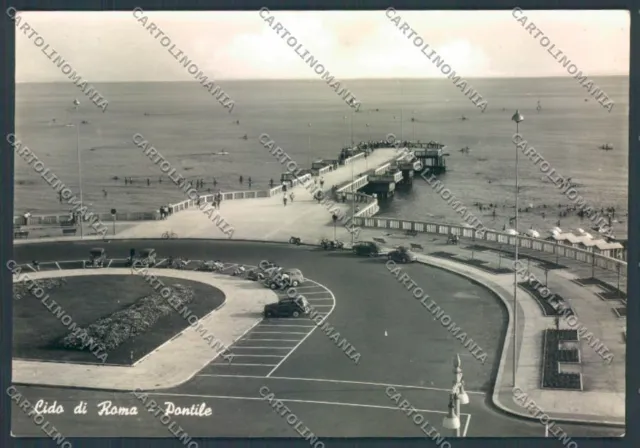 Roma Ostia Lido Foto FG cartolina ZF7590