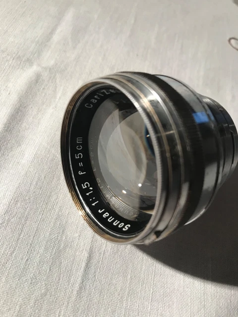 M42 CARL ZEISS JENA MC SONNAR 135mm F3.5 OBJECTIF télé bokeh appareil