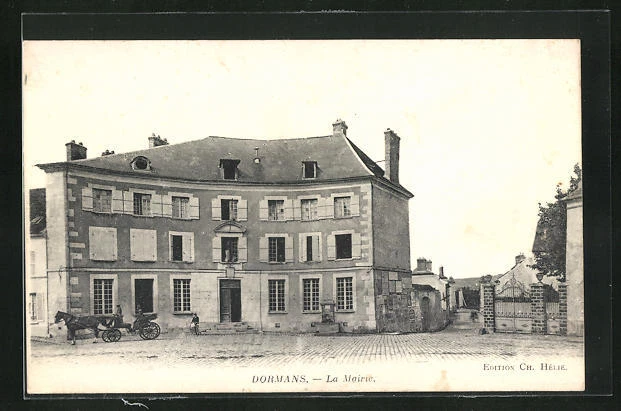 CPA Dormans, La Mairie