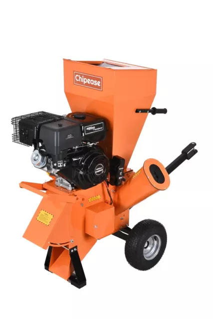 Chipease Wood Chipper Shredder Mulcher 15 HP Petrol Electric Start