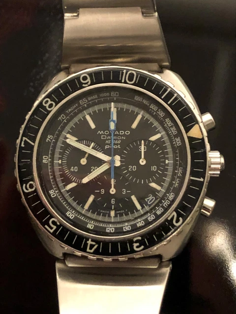 Movado Pilot Acciaio Primero