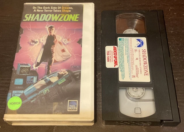 SHADOWZONE (VHS, 1990) Sci-Fi Horror, David Beecroft, James Hong, Full ...