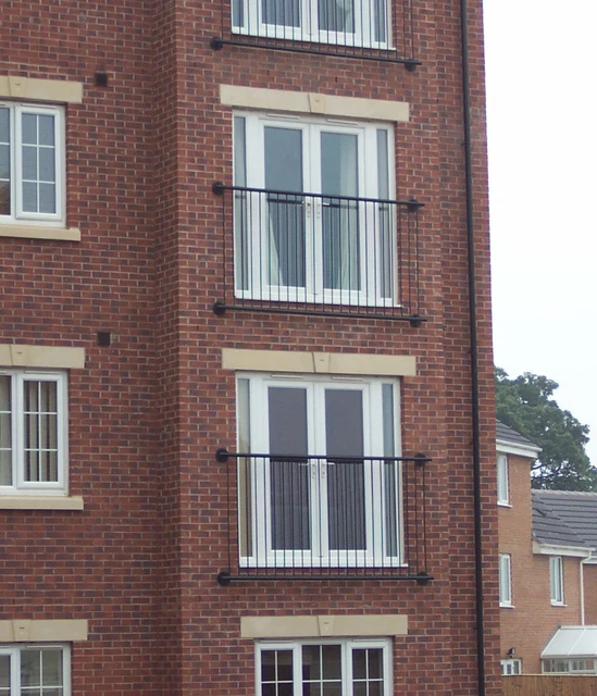 JULIET BALCONY BALUSTRADE Window guard railing Wrought iron steel