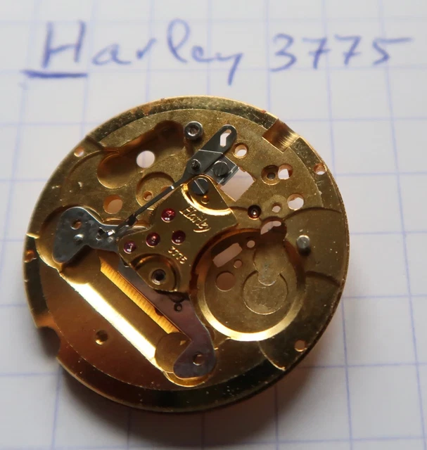Platine ETA ESA 977.001 Avec Rouage Et Pont - Pièce D'occasion Pour Montres