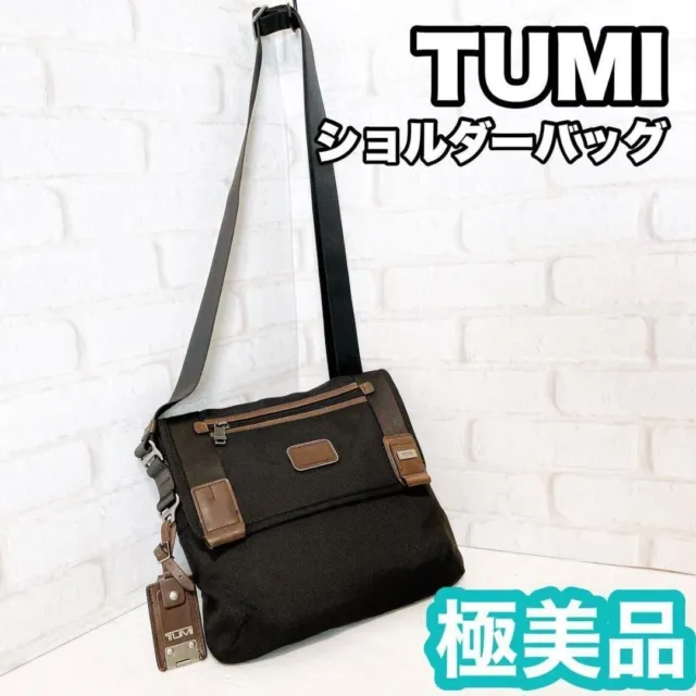 Tumi Alpha Bravo Beale Mini Nylon Black 22371DHCrossbody Shoulder Bag 2312M