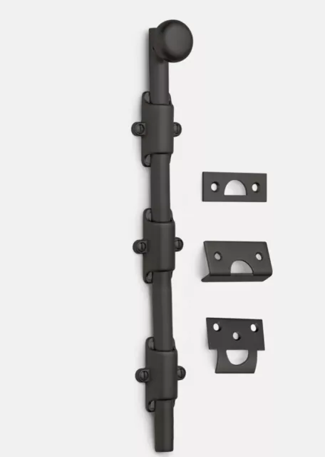Rejuvenation Plain Surface Door Bolt 12" Oil Rubbed Bronze C3283 Pottery Barn