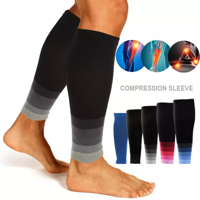 Médical Bas de Compression Varicose Veine Mollet Jambe Contention Homme Femme .J