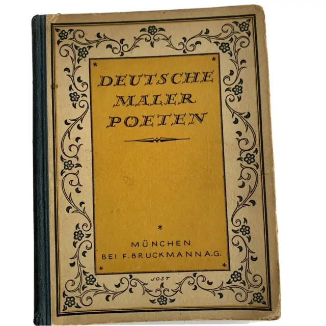 German Romantic Art & Poetry, 1934, Georg Jacob Wolf, Deutsche Maler Poeten, Ill