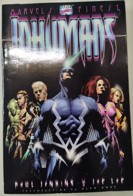 Marvel's Finest Inhumans DC Graphic Novel 2000 1st Printing