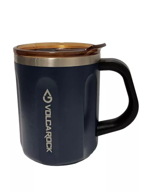 Stainless Steel Coffee Mug with Handle, 16 Oz Double Wall Vacuum Insulated Trave