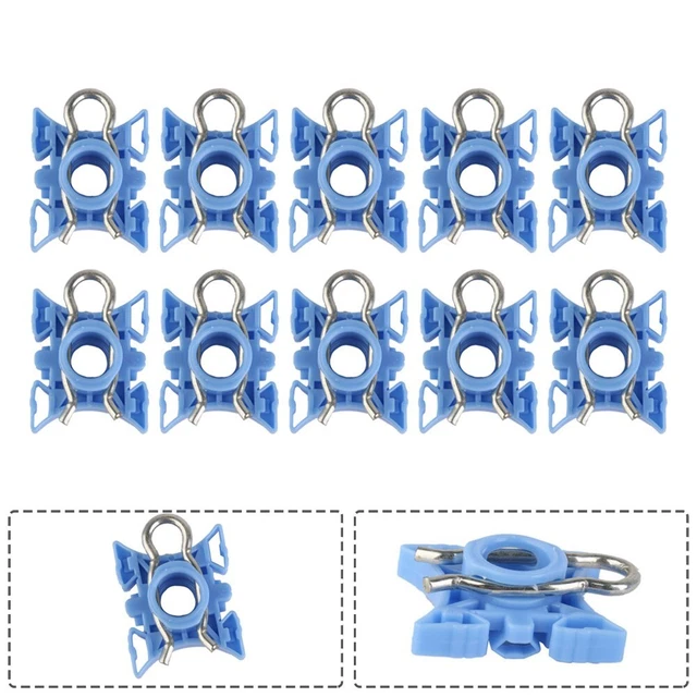 thumbnail image 2 of 20x BMW Carpet Floor Mat Retainer Clips – For E32, E34, E36, E38, E39, E46, X3, X5 – Genuine Style Holders 2 of 6