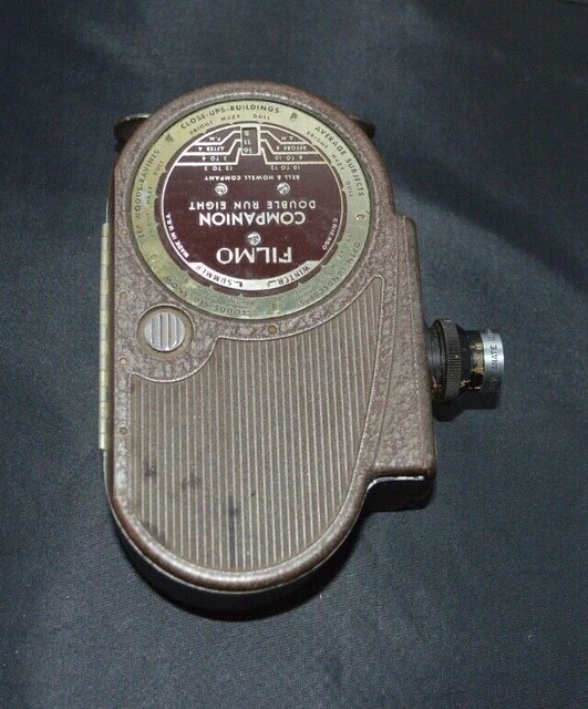 Bell & Howell Co Filmo Companion Double Run Eight Vintage Movie Camera