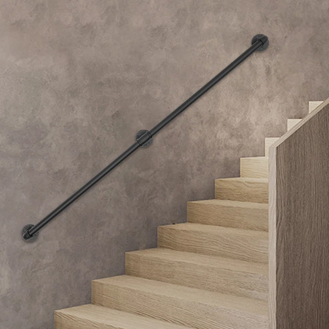 MODERN HANDRAIL 5FT Stair Railing Wallmounted Hand Rail for In/Outdoor