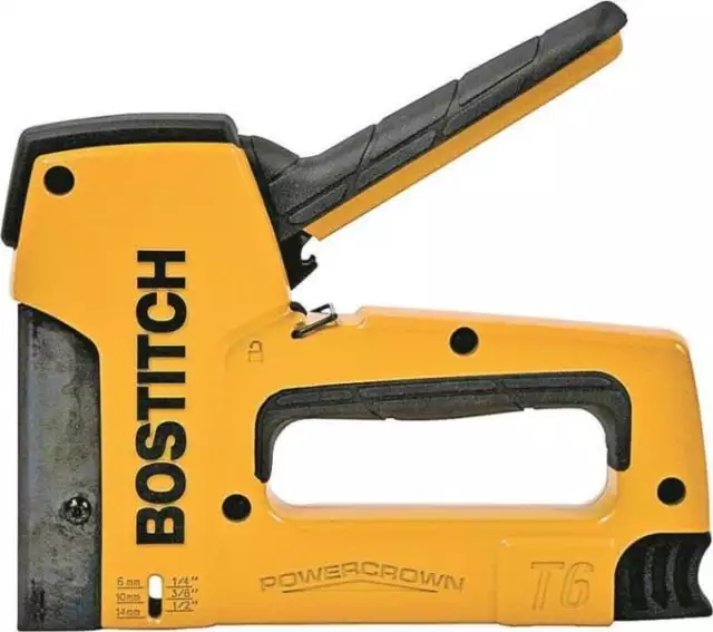 New Stanley Bostitch T6-8 Power Crown Multi Purpose Hand Stapler Gun