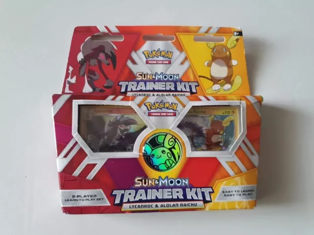 Pokemon TCG Sonne & Mond Lycanroc & Alolan Raichu Trainer Kit Kartenspiel