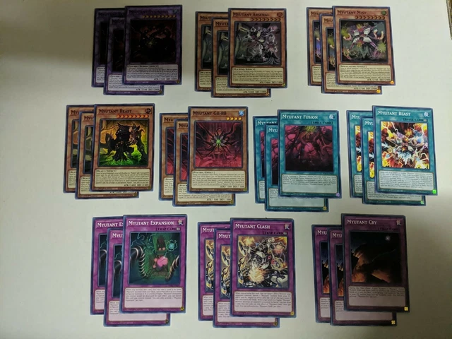 MYUTANT DECK 30 | Synthesis Arsenal Mist Beast Fusion Blast Clash PHRA YuGiOh