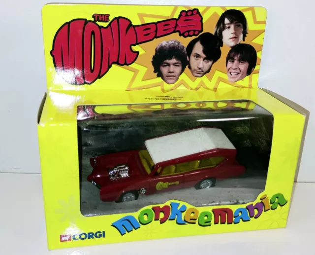 Corgi Die Cast Cc52405 The Monkeemobile The Monkees Band V. Good Condition Boxed