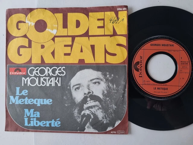 GEORGES MOUSTAKI LE METEQUE POLYDOR MP2144 Japan OBI VINYL