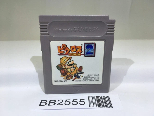 BB2555 MARIO PICROSS 2 GameBoy Game Boy Japan $35.03 - PicClick CA