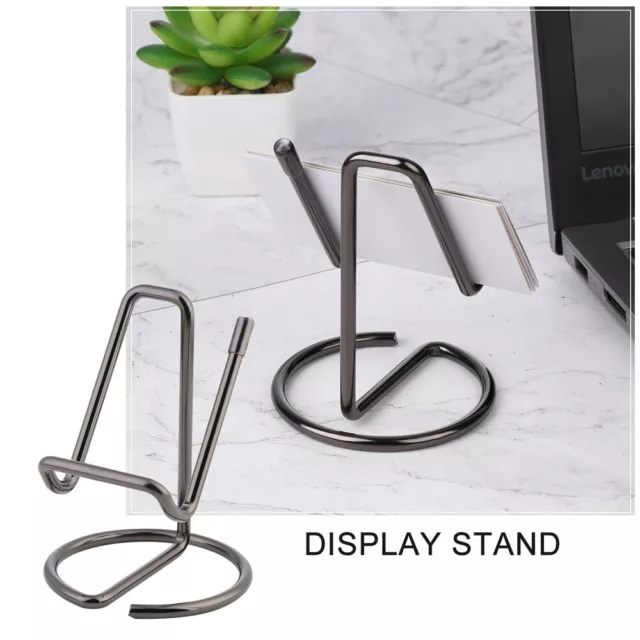 & Women Metal Office Cute Card Holder Display Holder Business Card Holder Stand