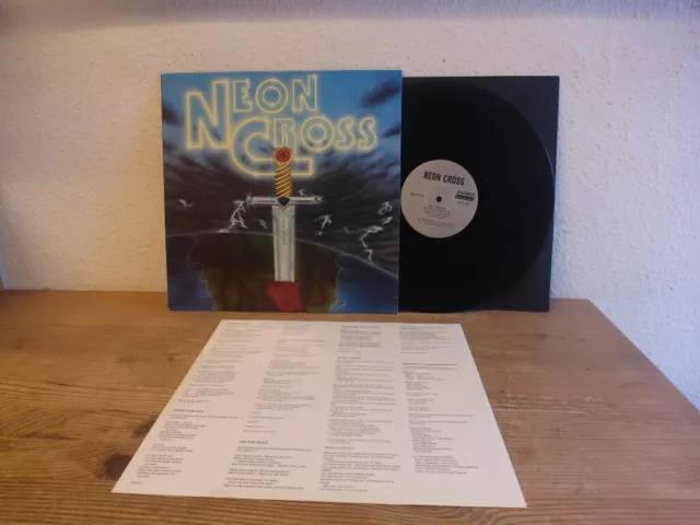 Neon Cross – Neon Cross same US Lp mint- Heavy Metal MONSTER ultra rare 1988