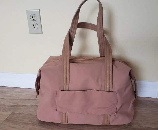 Samantha Brown TO GO Multi Compartment Travel S/M Tote Sand MSRP $74 3