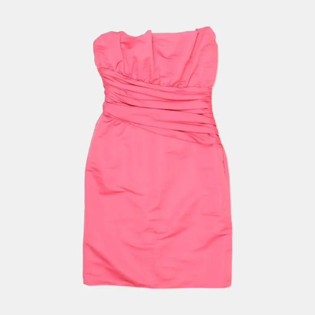 Armani Collezioni Party Dress / Size M / Midi / Womens / Pink / Polyester