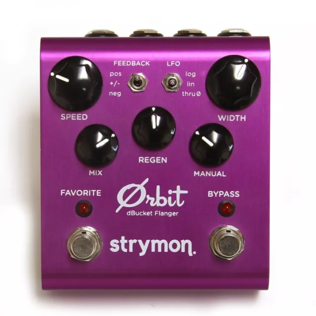 Pédale d'effet pour guitare électrique Strymon Orbit dBucket Flanger - Tout neuf !