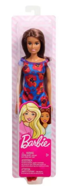 Barbie You Can Be Anything Blue Floral Dress Doll New/Sealed Gbk94