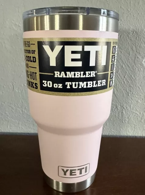 Yeti 21070070057 30oz. Rambler Tumbler - Ice PInk for sale online