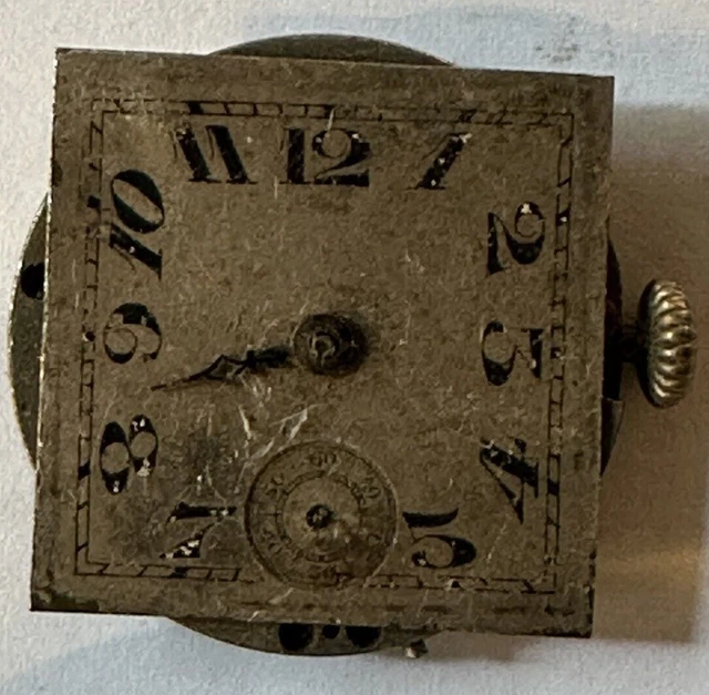 VINTAGE SWISS MADE Mechanical AS Watch Movement for Spares or Repair £